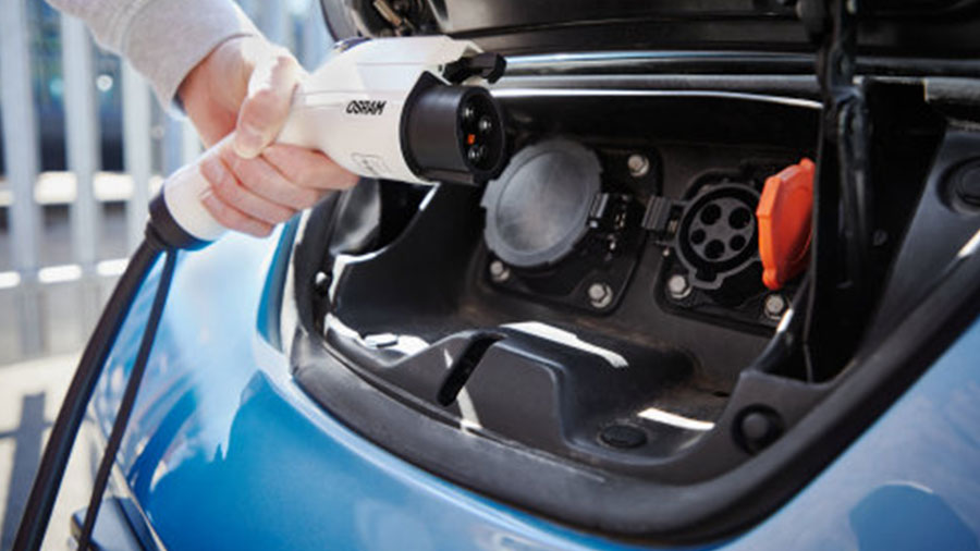 Câbles de charge Osram des véhicules électriques ou hybrides